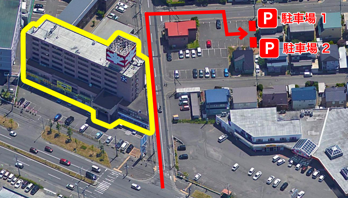 株式会社 四宮造園 (仮)事務所 駐車場