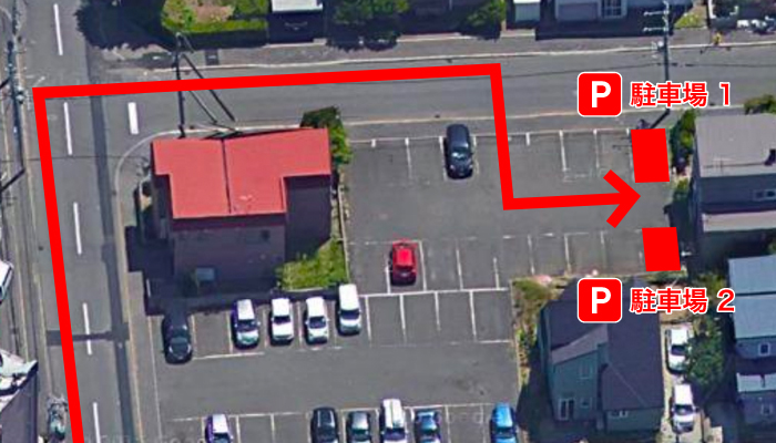株式会社 四宮造園 (仮)事務所 駐車場